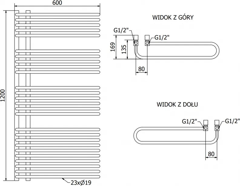 Mexen Amor, elektrické vykurovacie teleso 1200x600 mm + vykurovacia tyč 900 W, čierna, W120-1200-600-2900-70