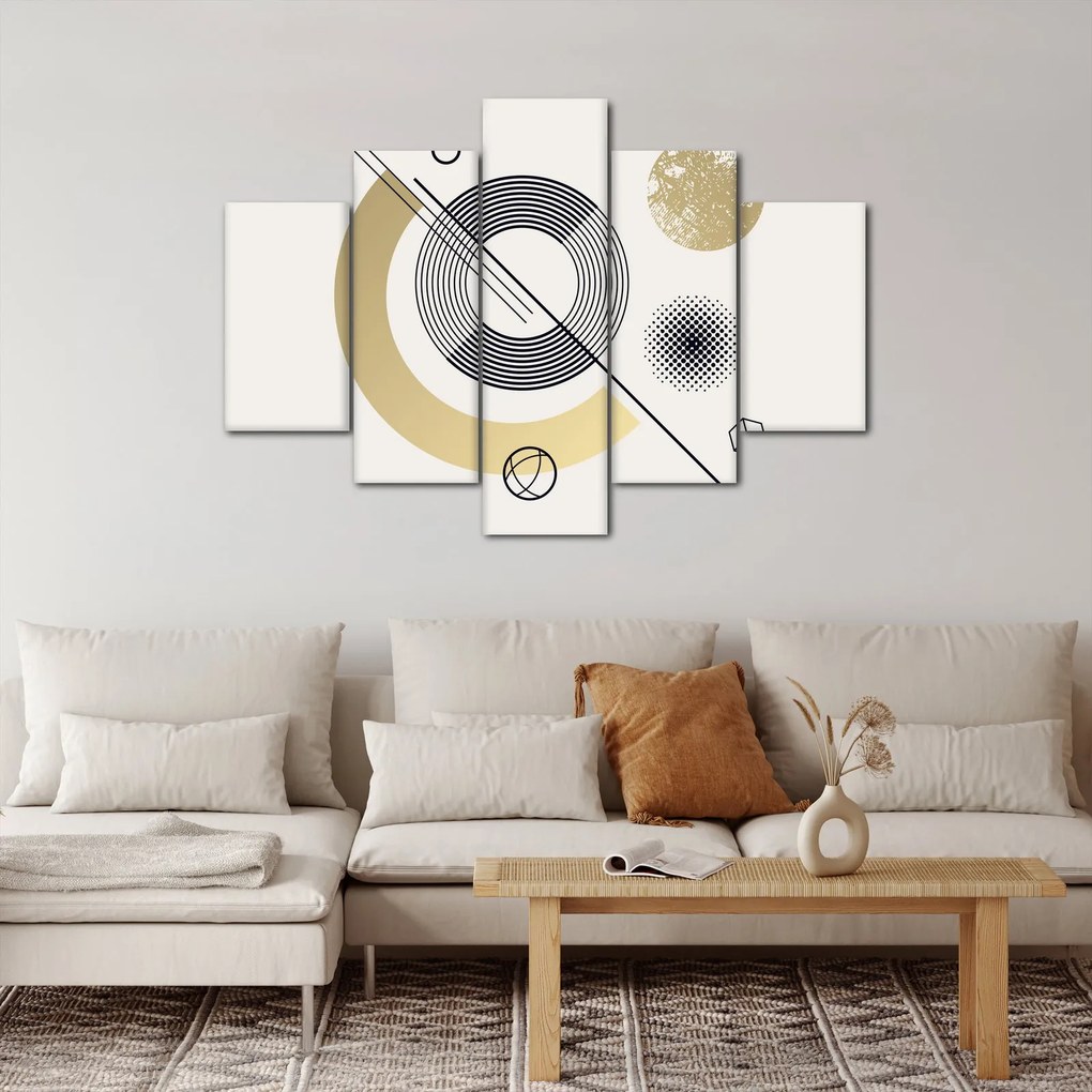 Obraz - Geometrické tvary N⁰2 (150x105 cm)