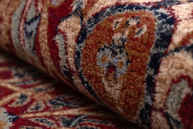 Koberec KESHAN, strapce 6650/53578 terakota / béžový