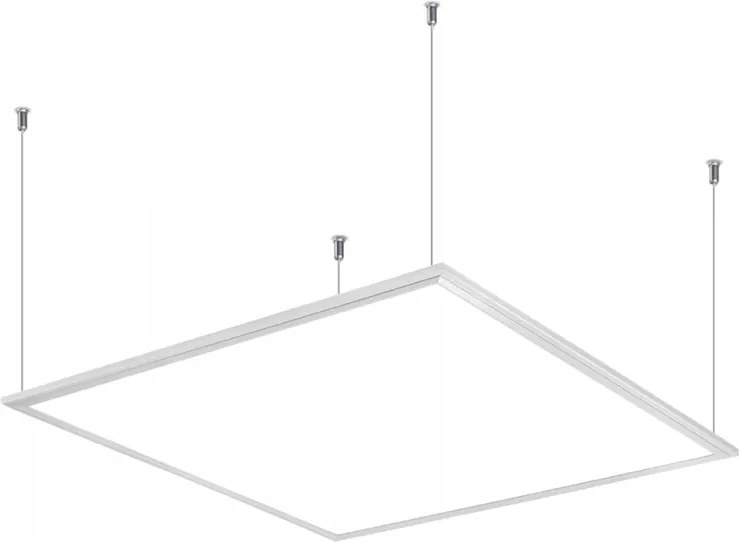 Stropné montážne káble na zavesenie LED panelových svietidiel, oceľové, 1,5 m, kábel