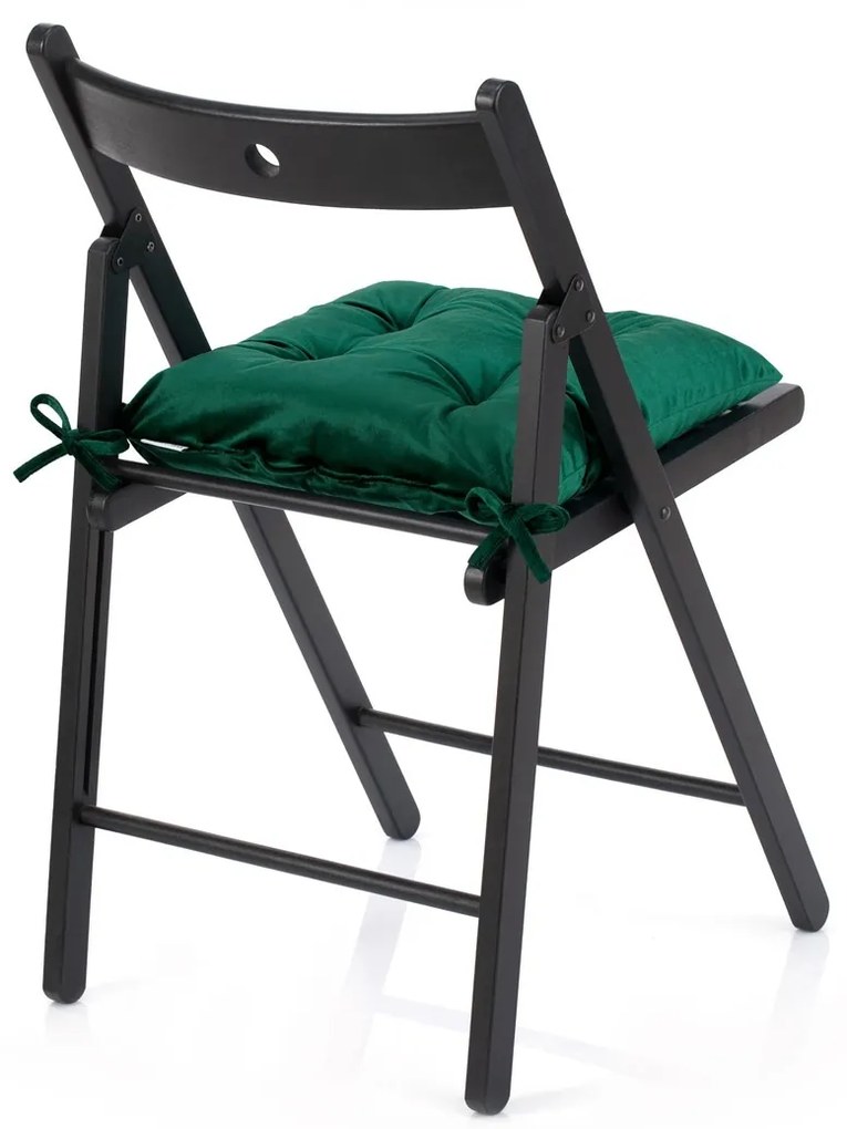 Podsedák na stoličku Aleksa tmavozelená