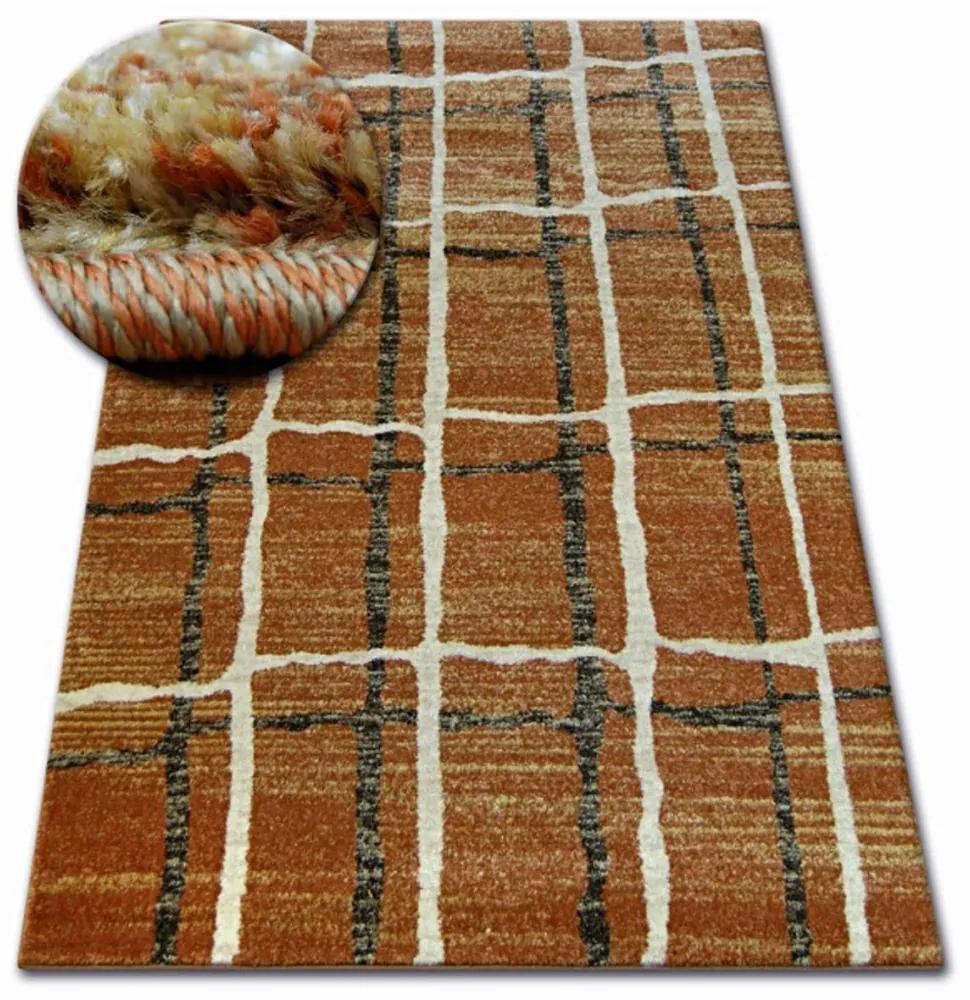 Kusový koberec Zen hrdzavý 100x200cm