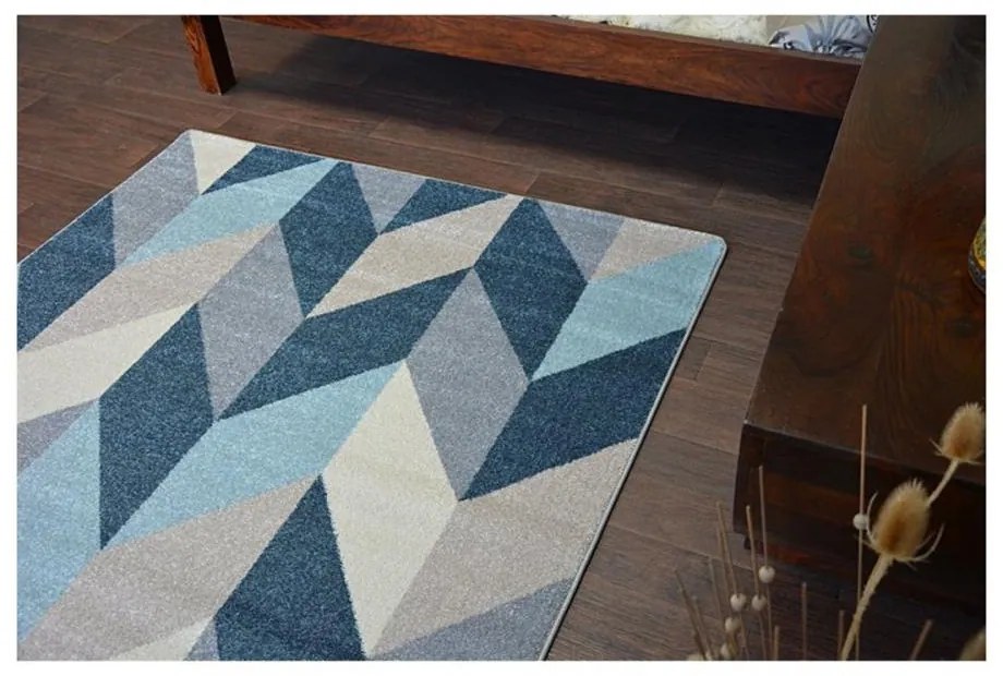 Kusový koberec Jode modrý 240x330cm