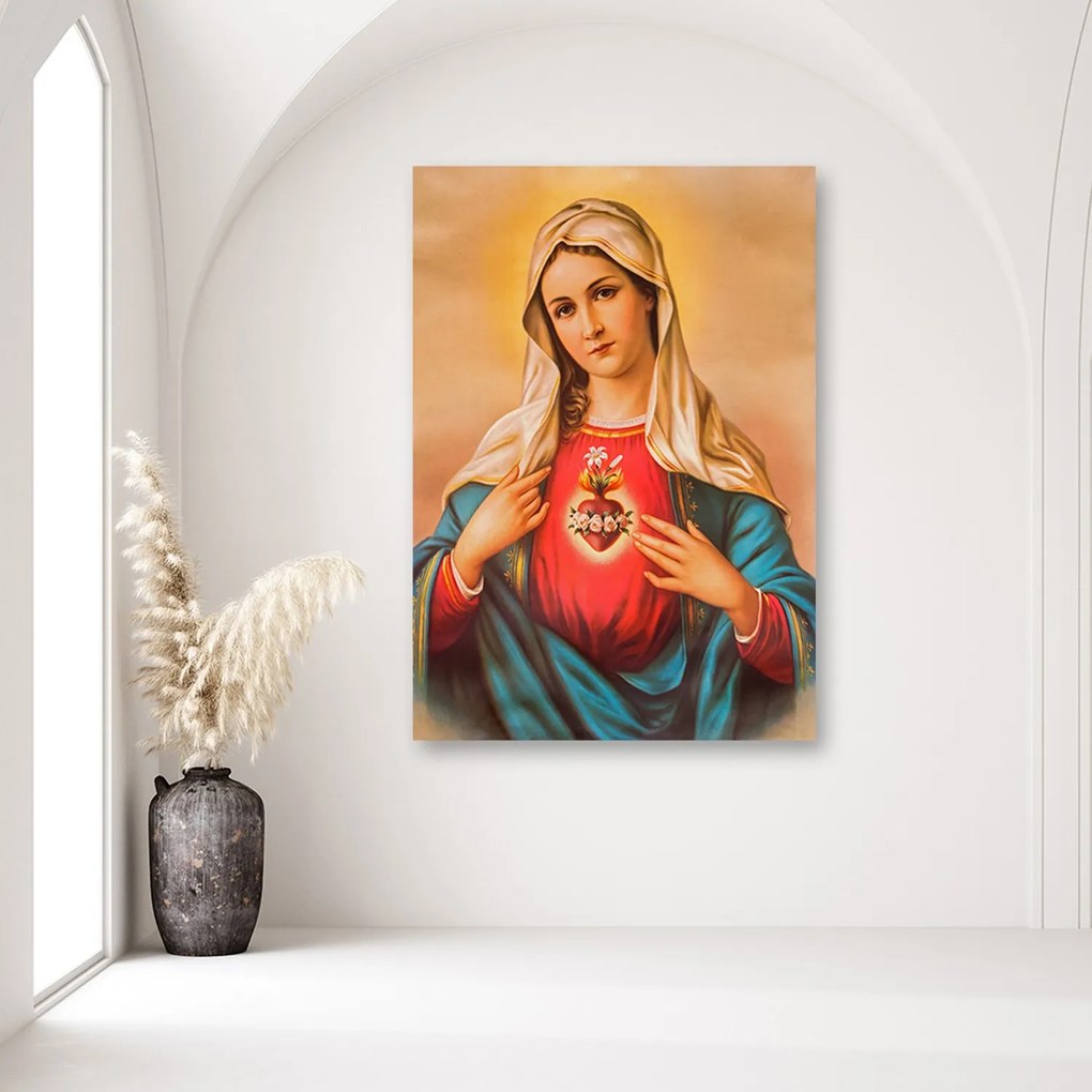 Gario Obraz na plátne Srdce Panny Márie Rozmery: 40 x 60 cm