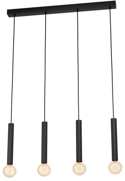 Eglo 98057 - Luster na lanku CORTENOVA 4xE27/60W/230V