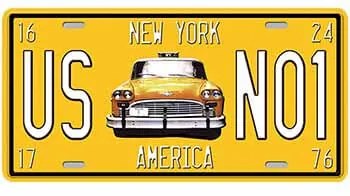 Ceduľa značka New York America