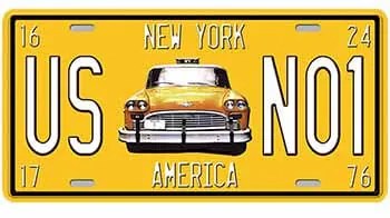 Ceduľa značka New York America