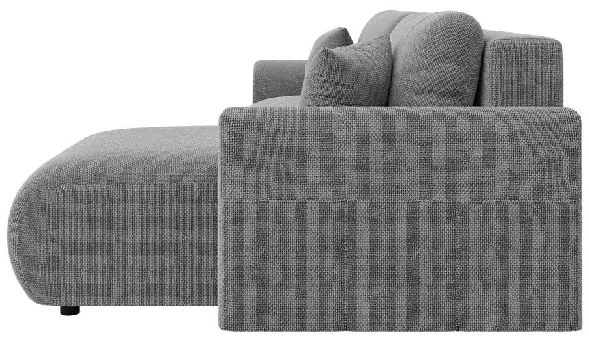 Sivá rozkladacia rohová pohovka (variabilná) Lorine – Ropez