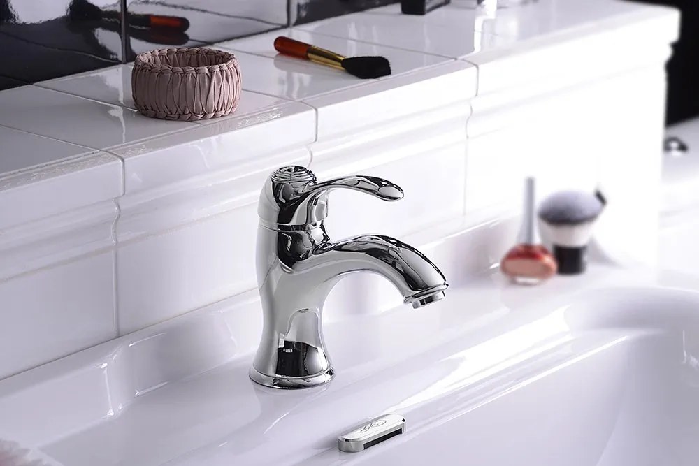 Sapho Sapho, KIRKÉ podomietková sprchová batéria, 2 výstupy, chróm, KI42C