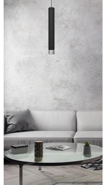 LED Luster na lanku TUBA 1xGU10/4,8W/230V