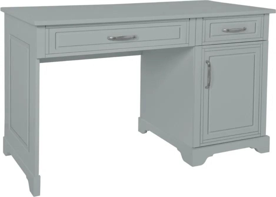 PISACÍ STÔL TOSCANA ŠEDÝ 122 cm