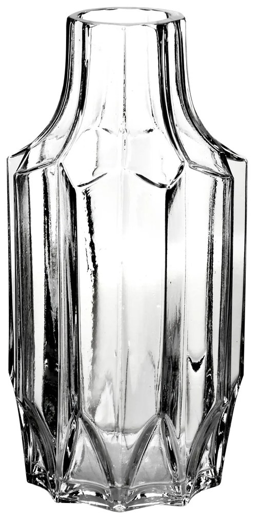 Skleněná váza Serenite 6x13,5x26 cm čirá