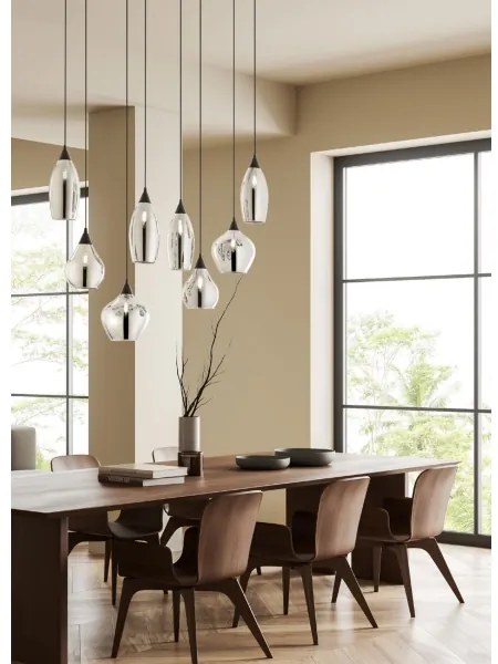 Redo 01-3195 - Luster na lanku TANNER 8xE14/28W/230V