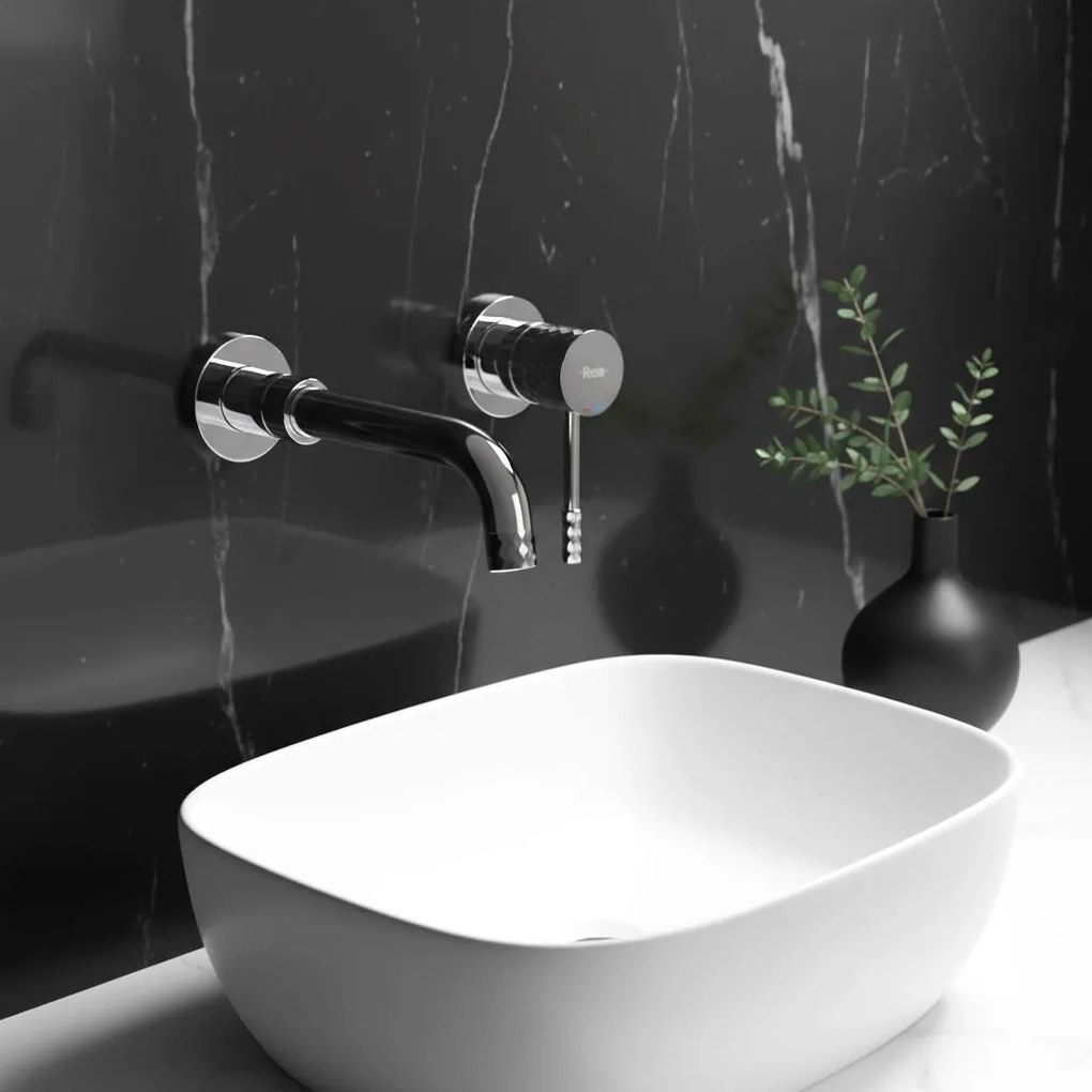 Rea Lungo Diamond, podomietková umývadlová batéria + BOX, chrómová, REA-B6382