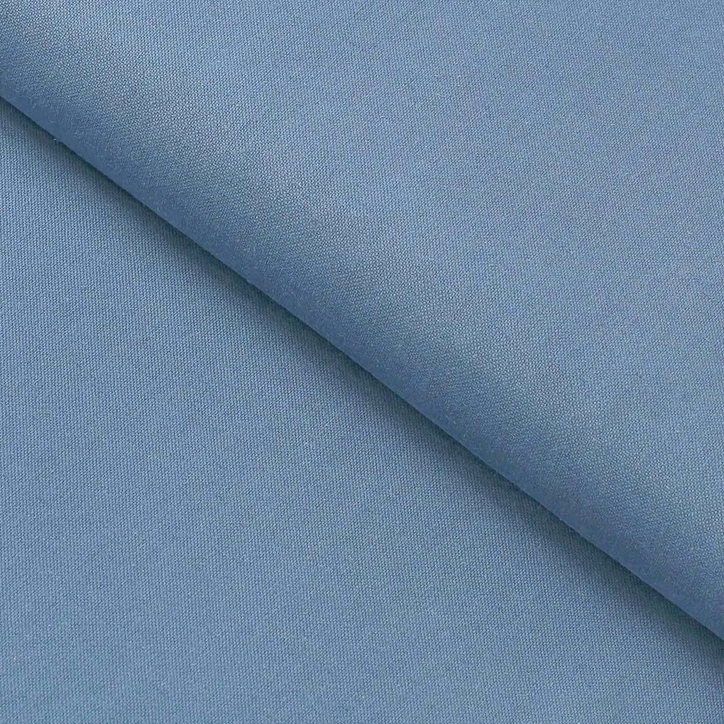 Goldea prírodná látka z ľanovej zmesi - modrá 300 cm