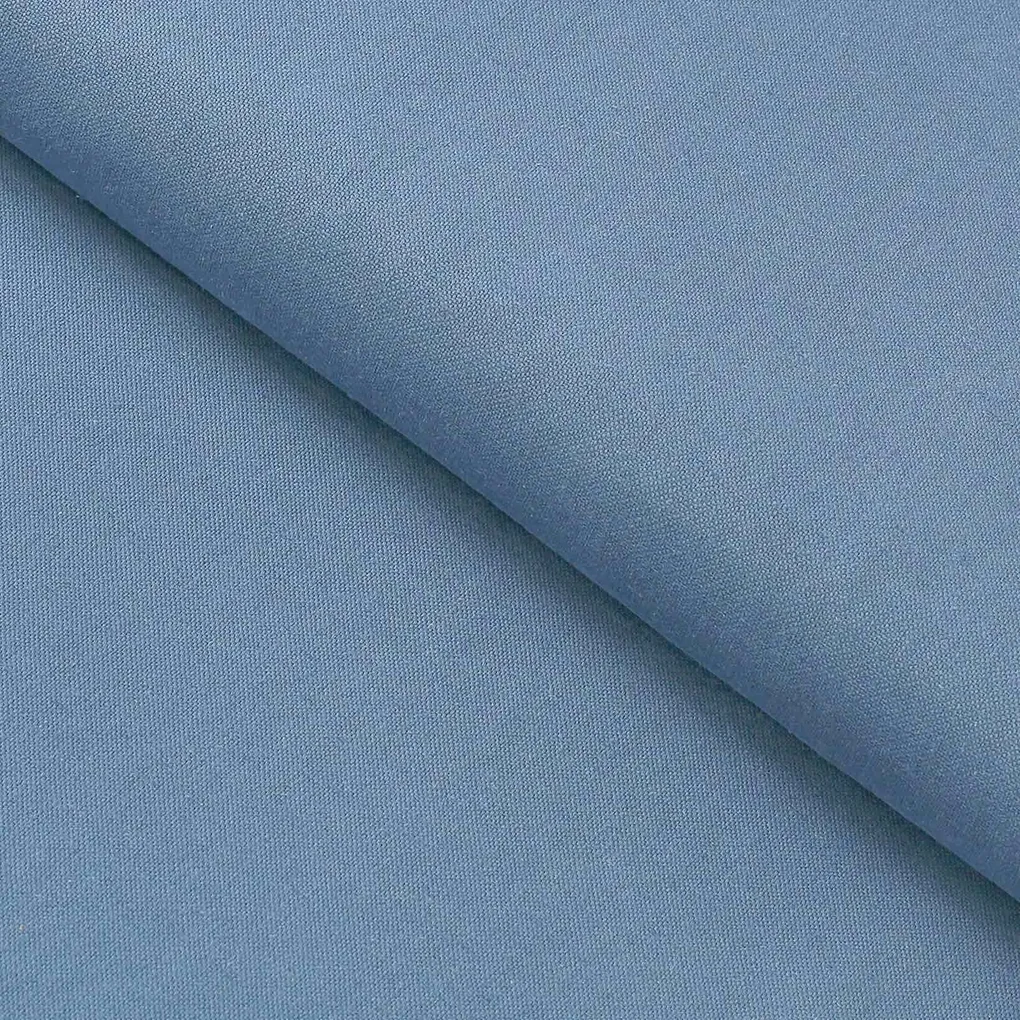 Goldea prírodná látka z ľanovej zmesi - modrá 300 cm