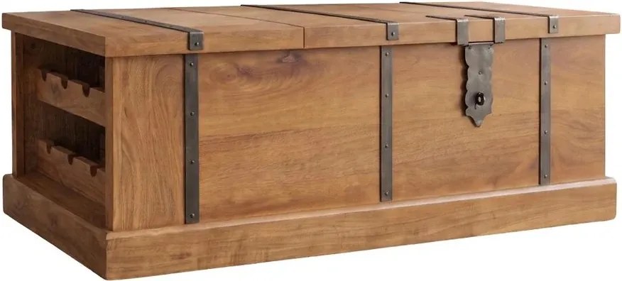 Dizajnový konferenčný stolík Winebar Honey 100 cm mango