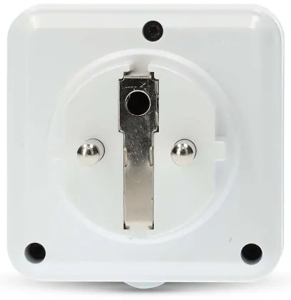 Nedis ZBPO130EWT -Inteligentná zásuvka Smartlife 3680W/230V/ Typ E/16A Wi-Fi Tuya IP44