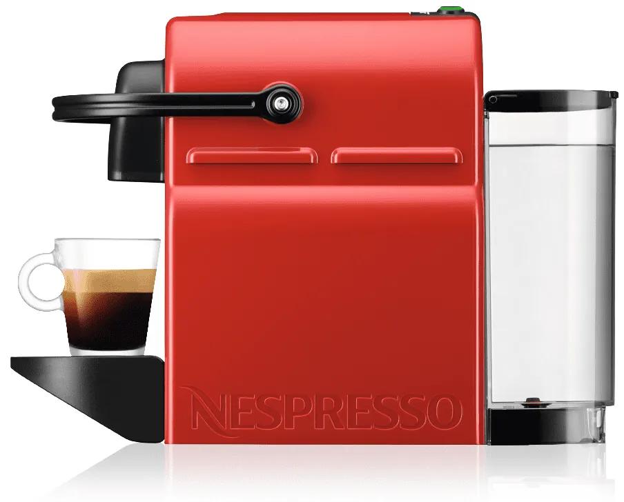 Kapsľový Kávovar Krups Nespresso Inissia XN100510 červený (použité)