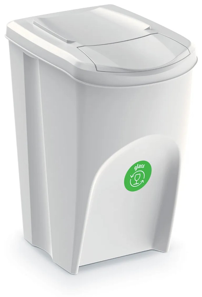 Odpadkový kôš na triedený odpad (4 ks) IKWB35S4 35 l - popolavá