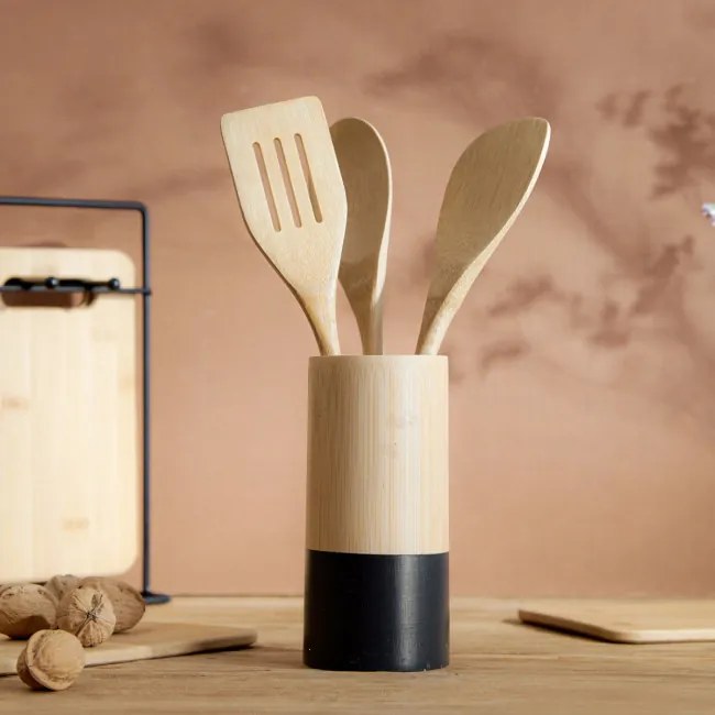 Sada štyroch variech BAMBOU drevené 975763