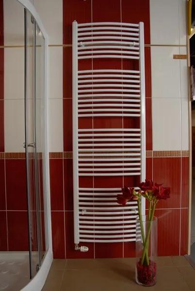 THERMAL TREND Kúpeľňový radiátor KDO 600 x1320 biely