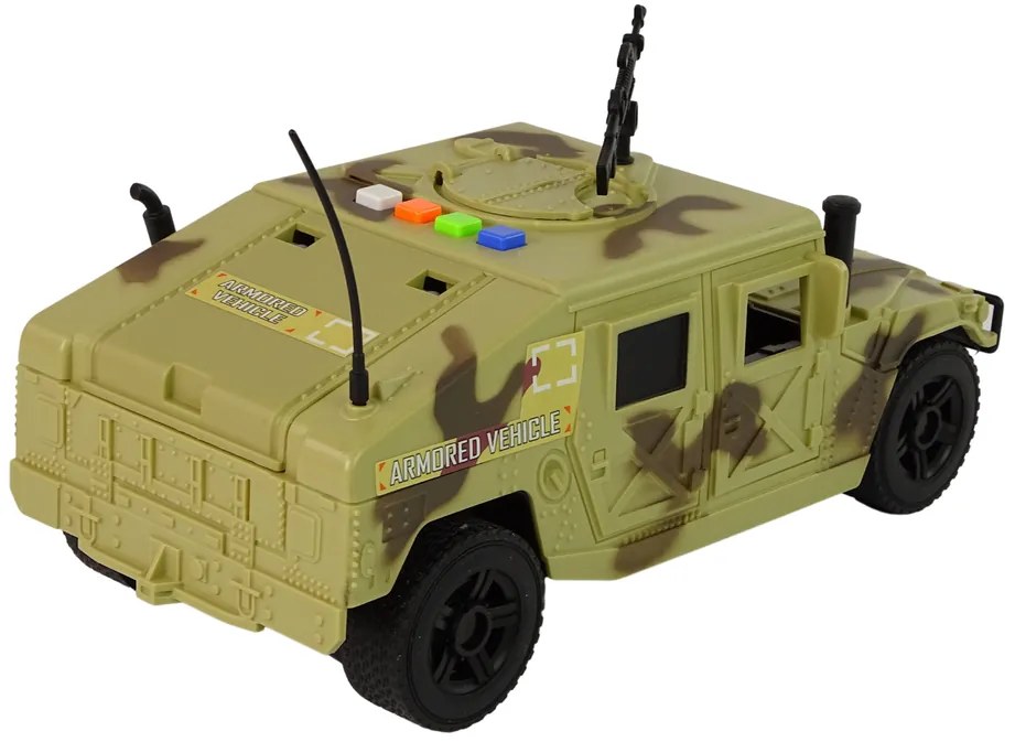 LEAN TOYS Vojenské vozidlo