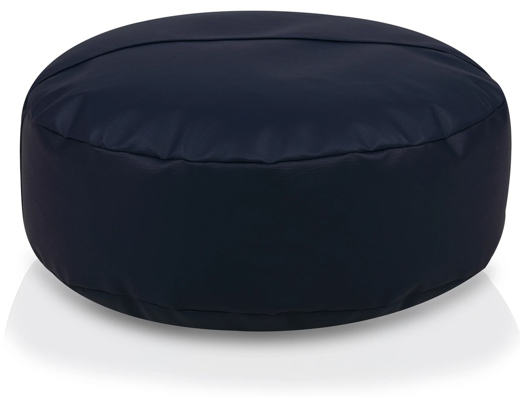 INTERMEDIC SK - Sedací vak 47x15 cm z ekokože | podnožka, podsedák, doplnkové sedenie Farba: E19 - Modrá svetlá (Ekokoža)