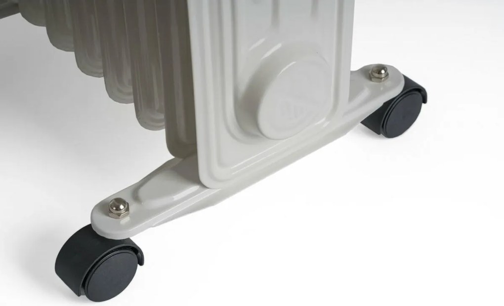 G21 Olejový radiátor Etna, 9 rebier, 2000 W, biela