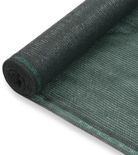 vidaXL Tenisová sieť zelená 2x25 m HDPE-