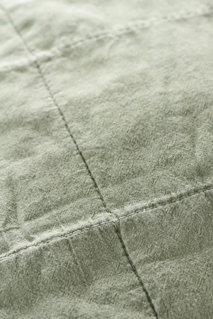 Ib Laursen Prešívaný poťah na vankúš Pistachio 50 × 90 cm