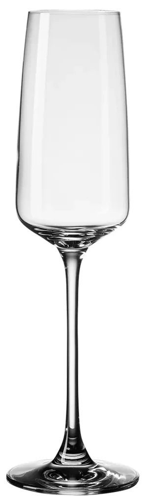 Poháre na šampanské 250 ml set 4 ks - 21st Glas Lunasol META Glass - 322164