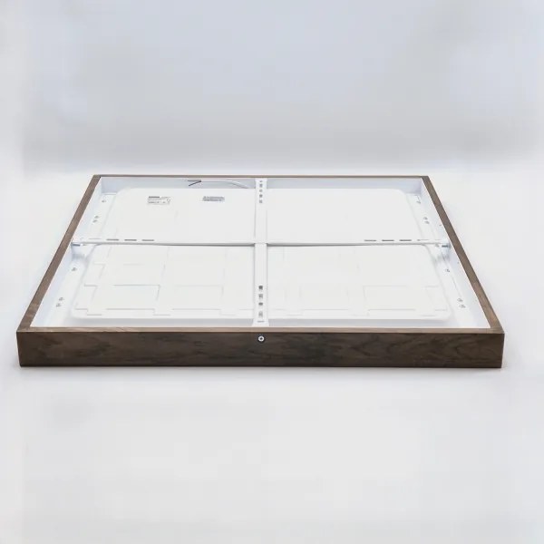 Brilagi-LED Kúpeľňové svietidlo WOODY FRAME LED/40W/230V 60x60 cm IP44 dub/orech