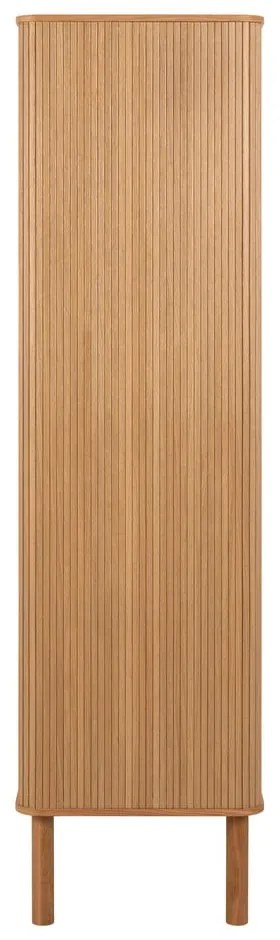 Šatníková skriňa v dekore duba v prírodnej farbe 100x200x55 cm Langley – Actona