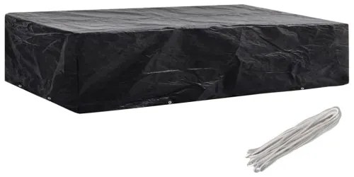 vidaXL Obal na lehátko s 8 očkami 218x77x55 cm-