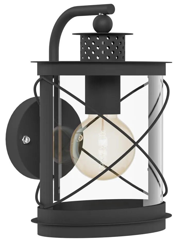 Eglo 94843 - Vonkajšie svietidlo HILBURN 1xE27/60W/230V