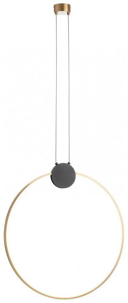 Redo 01-3107 - LED Luster na lanku ATOM LED/20W/230V pr. 60 cm