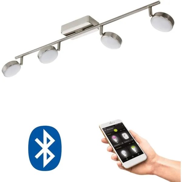 Eglo 33274 - LED RGBW Stmievateľné bodové svietidlo CORROPOLI-C 4xLED/5W/230V