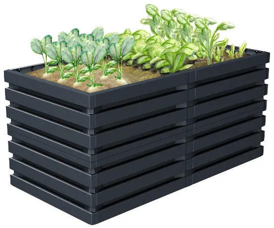 Garantia Vyvýšený záhon, 161 x 80 x 75 cm (100391949)