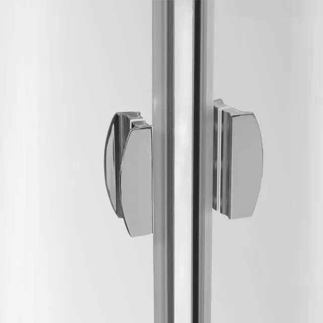 Roltechnik Outlet Štvrťkruhový sprchový kút MR2 - bez vaničky ROTH-Variant: rozmery: 80x80 cm - (MR2/80x80 - 544-800R55N-00-02), ROTH-Profily: profil…