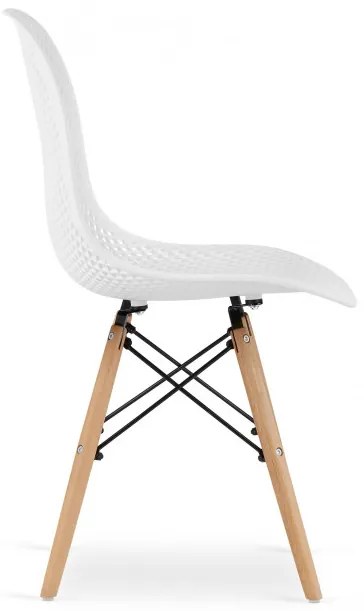 Jedálenská stolička MARO biela
