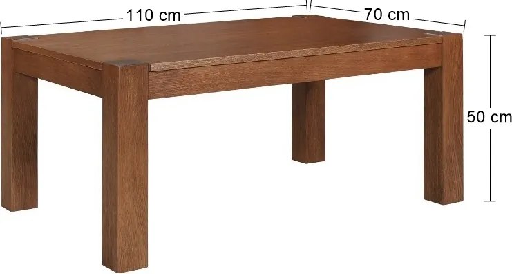 Konferenčný stolík Verona - drevo D3