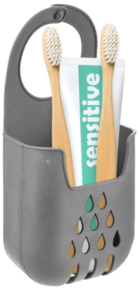 Orion Držiak na hubku do drezu / na batériu, s hubkou GABKE, sivý