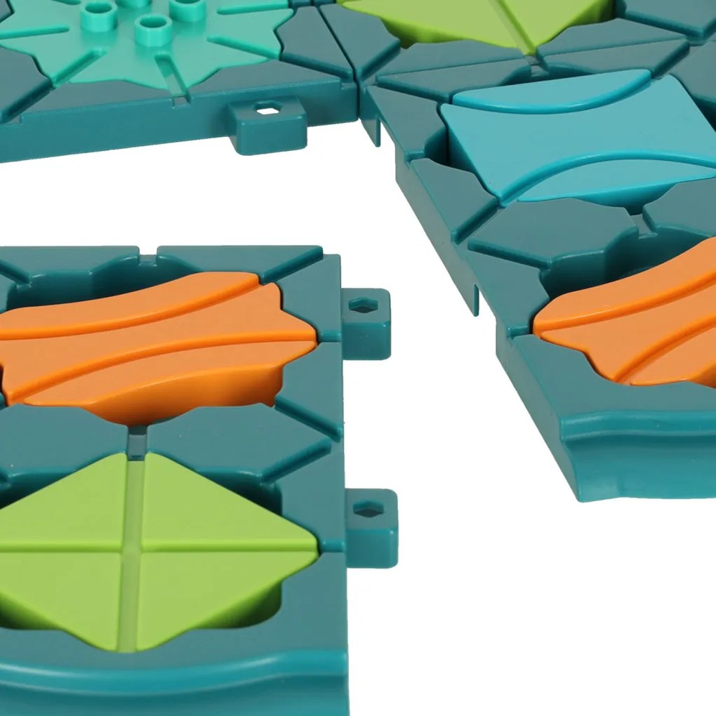 KIK Puzzle stolová hra bludisko prekážková dráha 56 el.