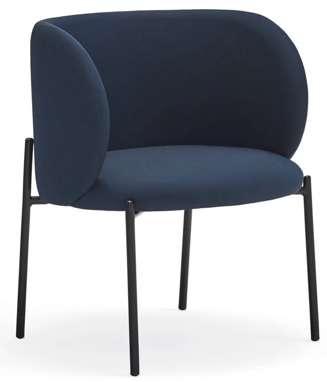 Modré kreslo Teulat Mogi