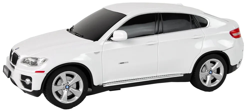 Lean Toys Auto R/C BMW X6 1:24 Rastar - biele