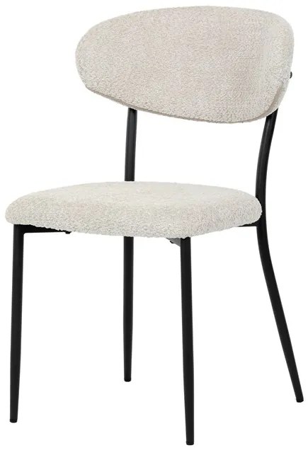 Autronic BONTEC Jedálenská stolička, béžová, látka bouclé, CT-W1021 CRM2 Farba: Šedá