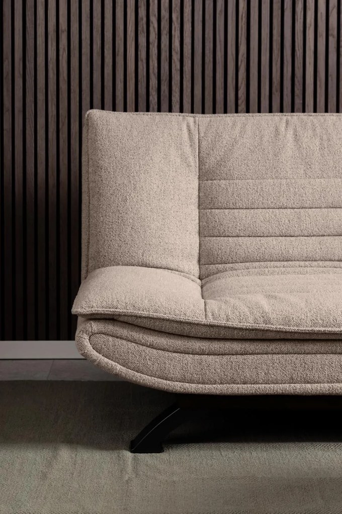 Rozkládací dvoumístná pohovka Faith béžová