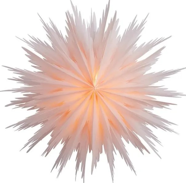 Watt & Veke Závesná svietiaca hviezda Liz Pink 50 cm