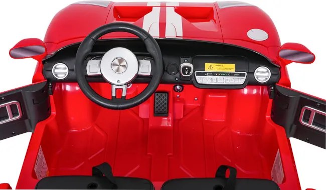 Elektrické autíčko Ford GT červené